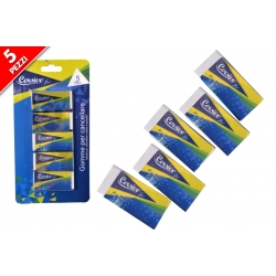 GOMME DA CANCELLARE 5pz