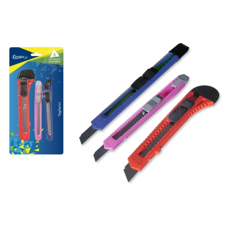 TAGLIERINI COLORATI 3PZ