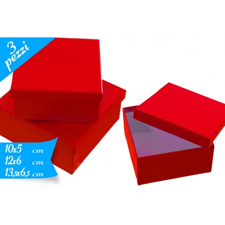 SCATOLA QUADRATA 3PZ