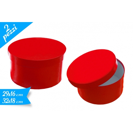 SCATOLA TONDA 2PZ