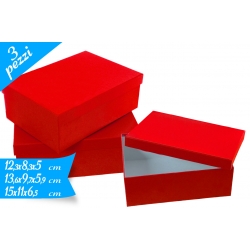 SCATOLA RETTANGOLARE 3PZ