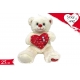ORSO C/CUORE 25CM