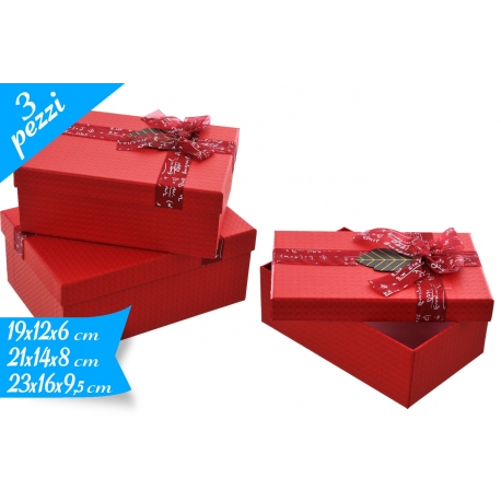 SCATOLA RETTANGOLARE 3PZ