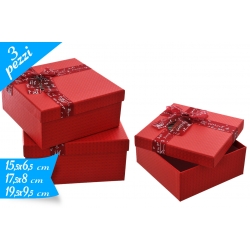 SCATOLA QUADRATA 3PZ