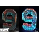 DEC LUMINOSA NUMERO ''9''