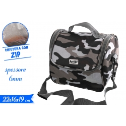 BORSA TERMICA CAMOUFLAGE 22*16*19CM