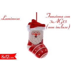 PENDAGLIO SANTA C/LED 8*3*12.5CM