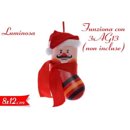 PENDAGLIO SOLDATINO C/LED 8*3*12.5CM