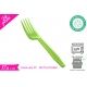 FORCHETTA RIUTILIZZABILE VERDE 24PZ