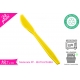 COLTELLO RIUTILIZZABILE GIALLO 24PZ