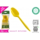 CUCCHIAINO RIUTILIZZABILE GIALLO 24PZ