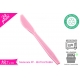 COLTELLO RIUTILIZZABILE ROSA 24PZ