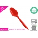CUCCHIAINO RIUTILIZZABILE ROSSO 24PZ