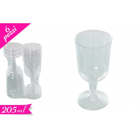 CALICI RIUTILIZZABILITRASP. 6PZ