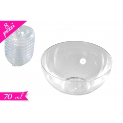 CIOTOLINE RIUTILIZZABILI TRASP. 8PZ