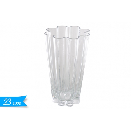 VASO TRASPARENTE 14*9*23CM