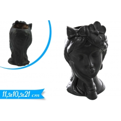 VASO VOLTO NERO