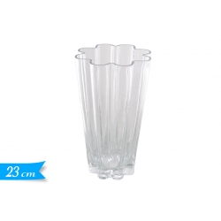 VASO TRASPARENTE 14*9*23CM