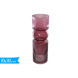 VASO  BORGOGNA 10*30CM