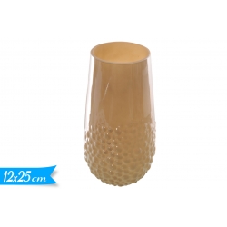 VASO BEIGE 9*6*12*25CM
