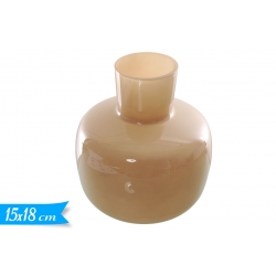 VASO BEIGE 6.5*8*15*18CM