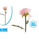 PEONIA GOMMA ROSA 52CM