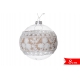 PENDAGLIO PALLA VETRO 8CM.
