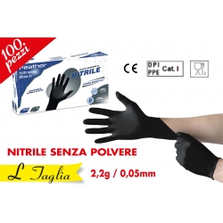 GUANTI IN NITRILE 100PZ
