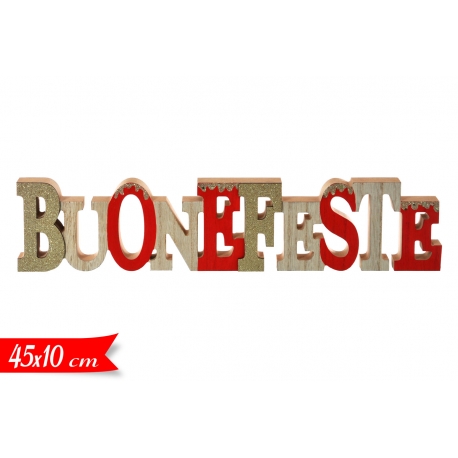 SCRITTA 'BUONE FESTE'