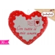 CUORE C/LETTERA D'AMORE 30 CM
