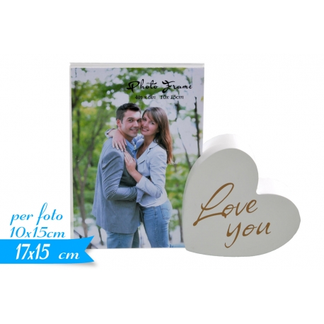 PORTAFOTO ''LOVE YOU''