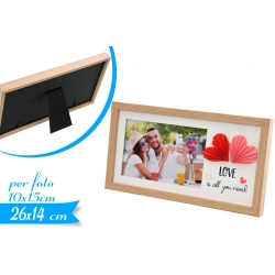 PORTAFOTO ''LOVE IS ALL YOU NEED''