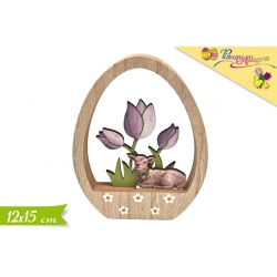 DEC. UOVA C/TULIPANI