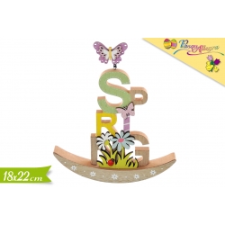DECORAZIONE SCRITTA "SPRING"