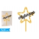 CAKE TOPPER ''MIGLIOR PAPA' '''