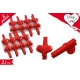 MOLLETTINE CUORE SET 8 ASS.