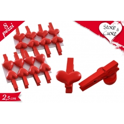MOLLETTINE CUORE SET 8 ASS.