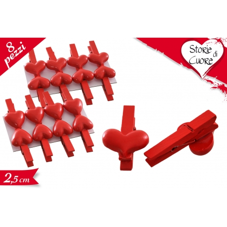 MOLLETTINE CUORE SET 8 ASS.