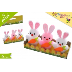 CONIGLIETTI SET 3 PEZZI