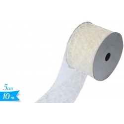 ROTOLO NASTRO CREMA 5CMX10M