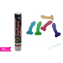 TUBO SPARA CORIANDOLI SEXY 30CM IN DISP