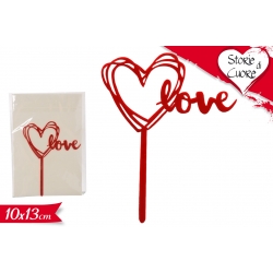 CAKE TOPPER ''LOVE''