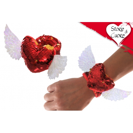 CUORE SU BRACCIALETTO