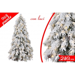 ALBERO ABBRACCIO 240 CM C/LUCI