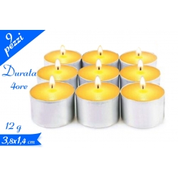CITRONELLA TEA LIGHT  9PZ