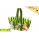 DEC.CESTINO GNOMI PASQUA 16CM