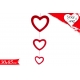 PENDAGLIO CUORE 3PZ