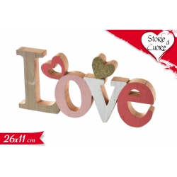 SCRITTA DECORATIVA LOVE