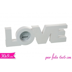 SCRITTA 'LOVE' C/PORTA FOTO