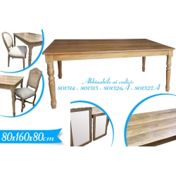 TAVOLO 160X80X80CM